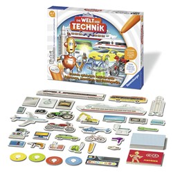 Ravensburger (00837) - "Die Welt der Technik" - 100 Teile Puzzle