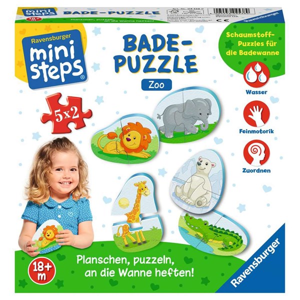 Ravensburger (04538) - "Zoo" - 2 Teile Puzzle