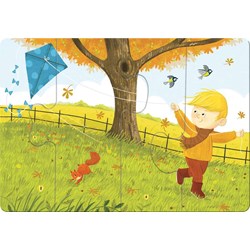 Ravensburger (4559) - "Mein allererstes Puzzle, Jahreszeiten" - 2 3 4 5 Teile Puzzle