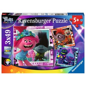 Ravensburger (5081) - "Trolls, Welttournee" - 49 Teile Puzzle