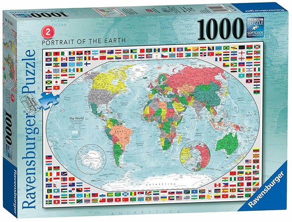 Ravensburger (15253) - "Portrait of The Earth" - 1000 Teile Puzzle
