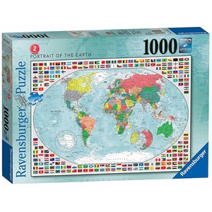 Ravensburger (15253) - "Portrait of The Earth" - 1000 Teile Puzzle