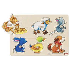 Goki (57929) - "Mutter und Kind" - 1 Teile Puzzle