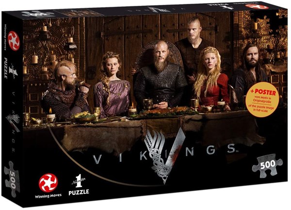 Winning Moves Games (WIN11507) - "Vikings" - 500 Teile Puzzle