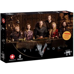 Winning Moves Games (WIN11507) - "Vikings" - 500 Teile Puzzle