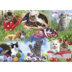 Gibsons (G2253) - "Cats" - 12 Teile Puzzle