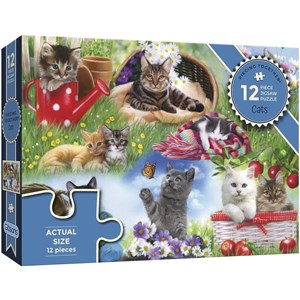 Gibsons (G2253) - "Cats" - 12 Teile Puzzle