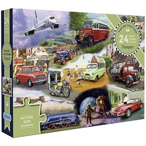 Gibsons (G2255) - "Transport" - 24 Teile Puzzle
