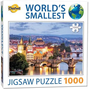 Cheatwell Games (13992) - "Prague Bridges" - 1000 Teile Puzzle