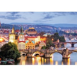 Cheatwell Games (13992) - "Prague Bridges" - 1000 Teile Puzzle