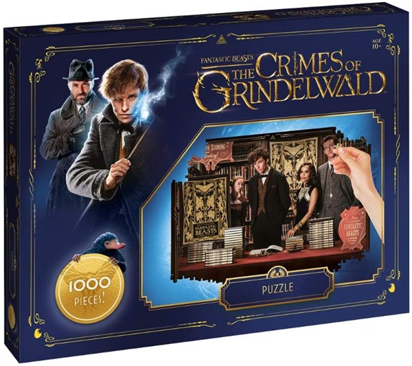 Waddingtons (35064) - "Fantastic Beasts" - 1000 Teile Puzzle