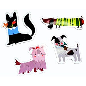 Barbo Toys (5851) - "Deco Dog" - 16 Teile Puzzle