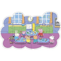 Barbo Toys (8950) - "Peppa Pig" - 24 Teile Puzzle