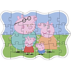 Barbo Toys (8951) - "Peppa Pig" - 24 Teile Puzzle