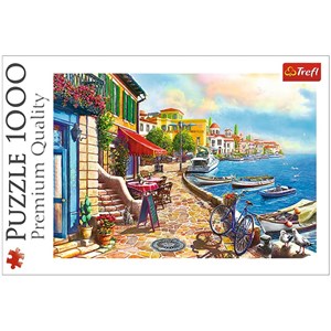 Trefl (10527) - "Sonniger Boulevard" - 1000 Teile Puzzle