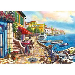 Trefl (10527) - "Sonniger Boulevard" - 1000 Teile Puzzle