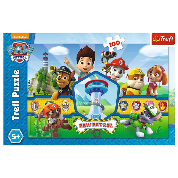 Trefl (16351) - "Helden Team" - 100 Teile Puzzle
