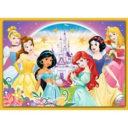 Trefl (34309) - "Happy Day of Princesses" - 35 48 54 70 Teile Puzzle