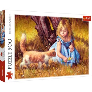 Trefl (37291) - "Im Blickpunkt" - 500 Teile Puzzle