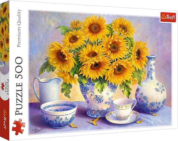 Trefl (37293) - Hardwick Trisha: "Sunflowers" - 500 Teile Puzzle