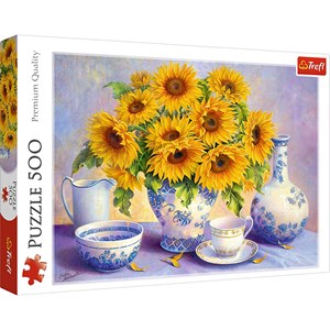 Trefl (37293) - Hardwick Trisha: "Sunflowers" - 500 Teile Puzzle