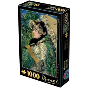 D-Toys (73068-2) - Edouard Manet: "Der Frühling" - 1000 Teile Puzzle