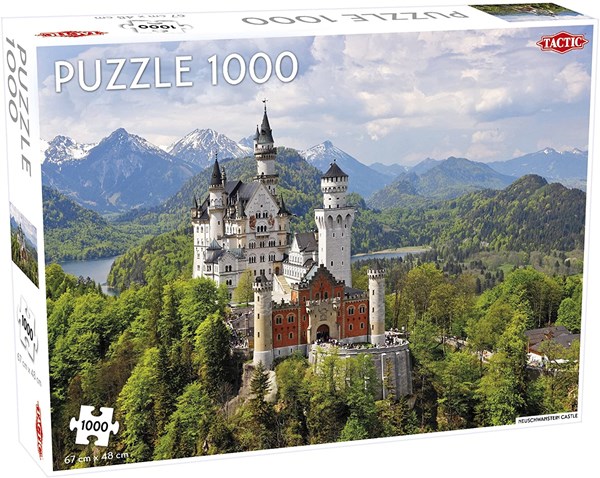 Tactic (55240) - "Schloss Neuschwanstein, Bayern" - 1000 Teile Puzzle