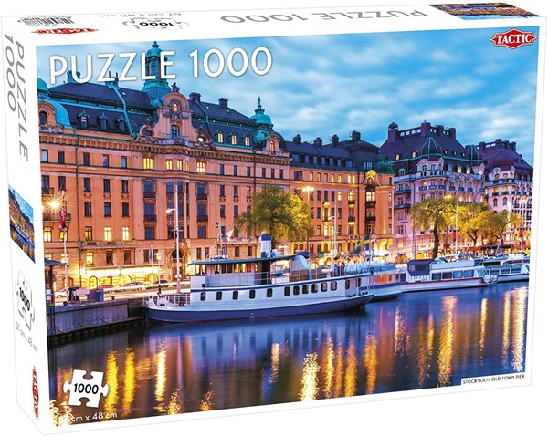 Tactic (56678) - "Stockholm" - 1000 Teile Puzzle