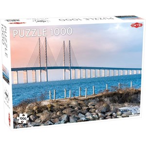 Tactic (56683) - "Oresund Bridge" - 1000 Teile Puzzle