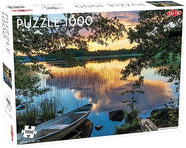 Tactic (56684) - "Summer Night in Finland" - 1000 Teile Puzzle