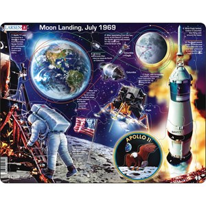 Larsen (NB5-GB) - "Apollo 11 - GB" - 50 Teile Puzzle