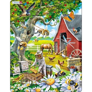 Larsen (US39) - "Die Bienenzucht" - 53 Teile Puzzle