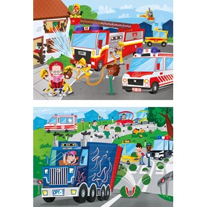 Clementoni (21602) - "Rescue Heroes" - 60 Teile Puzzle