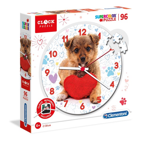 Clementoni (23039) - "Cute Puppy" - 96 Teile Puzzle