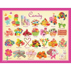 Eurographics (8104-0521) - "Bonbons" - 100 Teile Puzzle