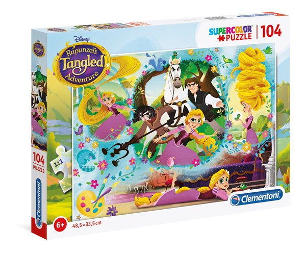 Clementoni (27084) - "Disney, Tangled" - 104 Teile Puzzle
