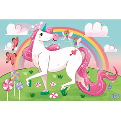 Clementoni (27109) - "I Believe in Unicorns" - 104 Teile Puzzle
