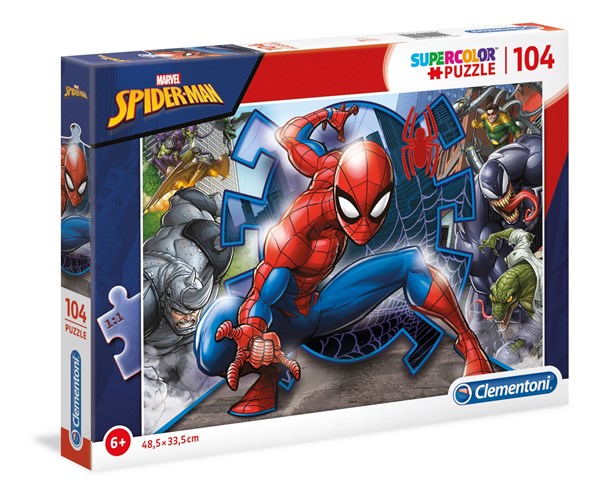 Clementoni (27116) - "Spider Man" - 104 Teile Puzzle