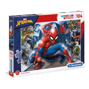 Clementoni (27116) - "Spider Man" - 104 Teile Puzzle