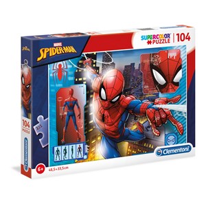 Clementoni (27118) - "Puzzle-Spider Man" - 104 Teile Puzzle