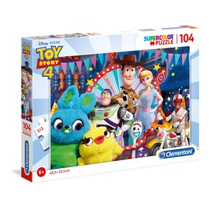 Clementoni (27276) - "Toy Story 4" - 104 Teile Puzzle
