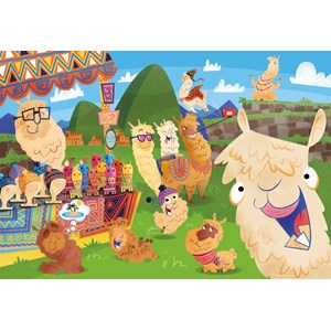Clementoni (27279) - "No ProbLLAMA" - 104 Teile Puzzle
