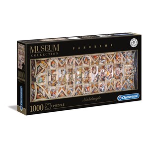 Clementoni (39498) - Michelangelo: "Decke der Sixtinischen Kapelle" - 1000 Teile Puzzle