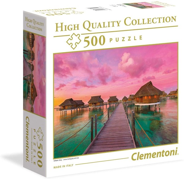 Clementoni (96156) - "Colorful Paradise" - 500 Teile Puzzle
