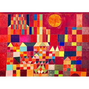 Eurographics (6000-0836) - Paul Klee: "Burg und Sonne" - 1000 Teile Puzzle