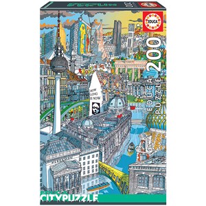 Educa (18469) - Carlo Stanga: "Berlin" - 200 Teile Puzzle