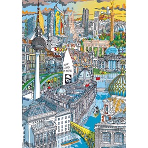 Educa (18469) - Carlo Stanga: "Berlin" - 200 Teile Puzzle