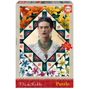 Educa (18483) - Frida Kahlo: "Frida Kahlo II" - 500 Teile Puzzle