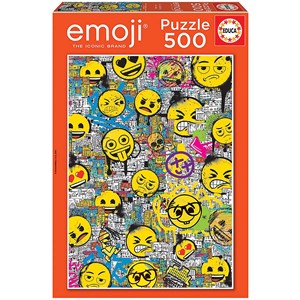 Educa (18485) - "Emoji" - 500 Teile Puzzle