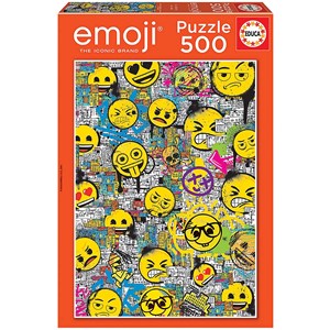 Educa (18485) - "Emoji" - 500 Teile Puzzle